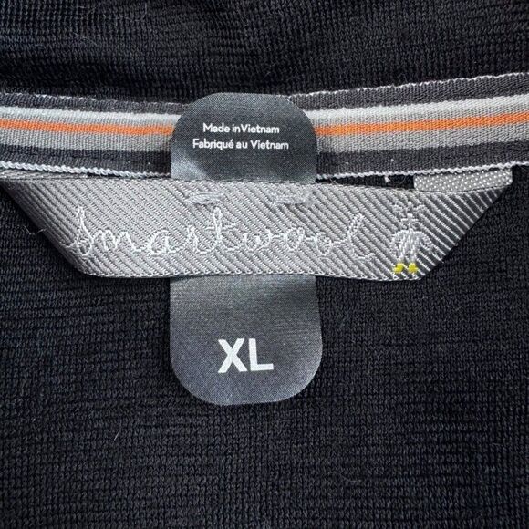 Smartwool Mens XL Propulsion 60 Hybrid 1/2 Zip Pullover Jacket Silver Gray - Picture 4 of 10